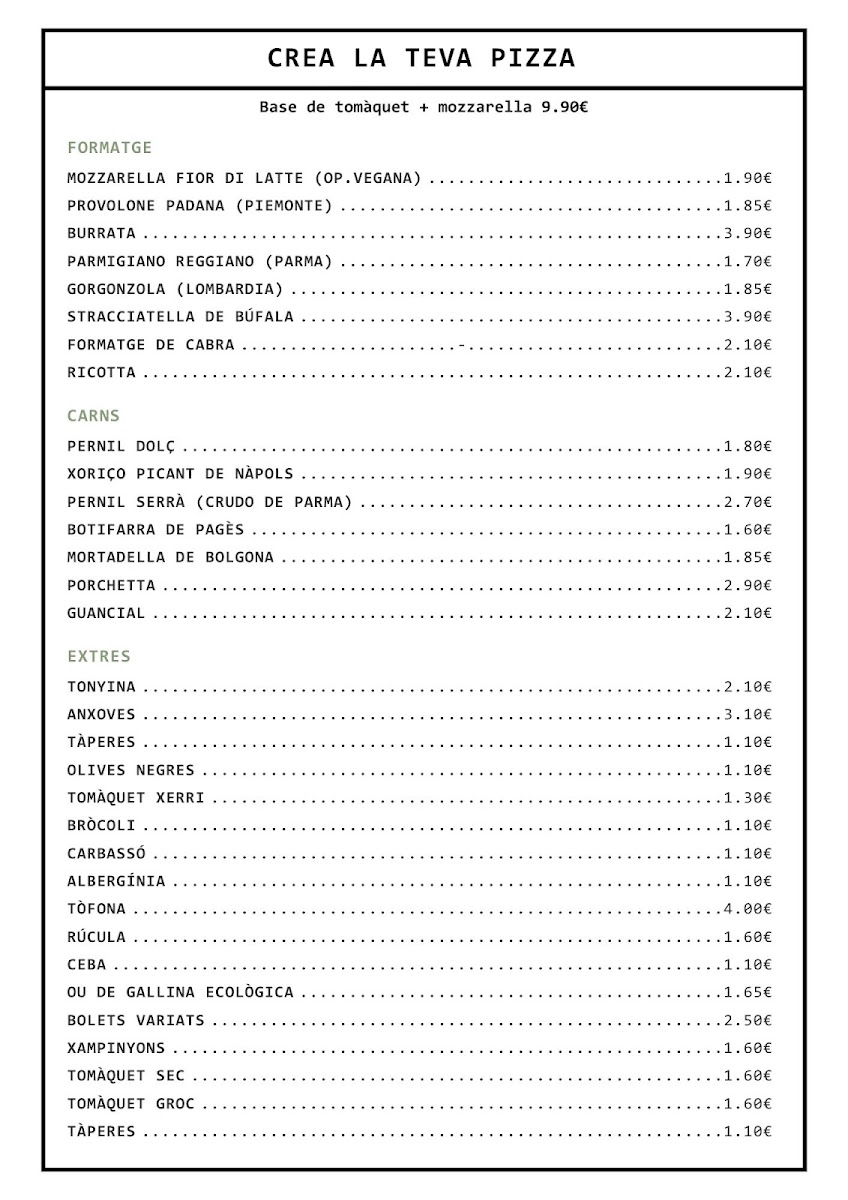 Menu Craft Pizza Entenca-1