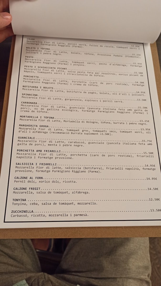 Menu Craft Pizza Entenca-10