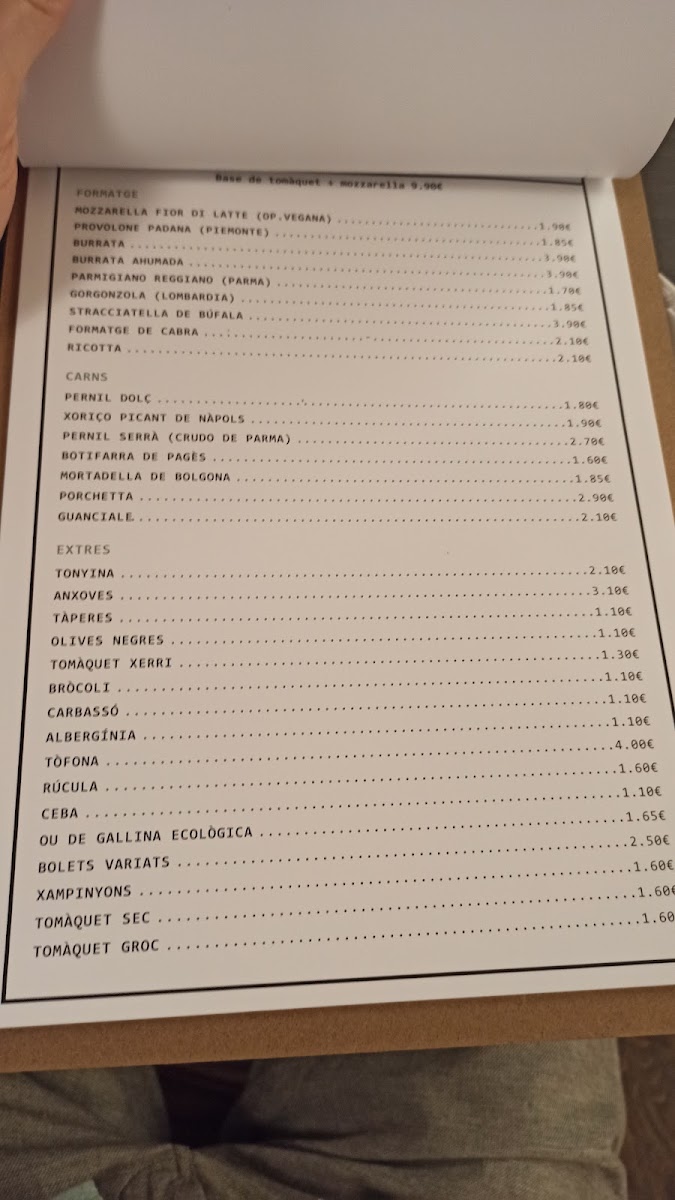 Menu Craft Pizza Entenca-9